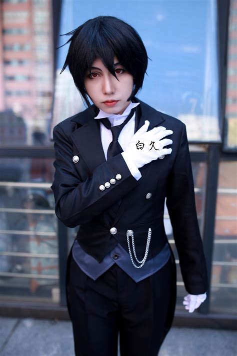 cosplay sebastian|sebastian michaelis costume.